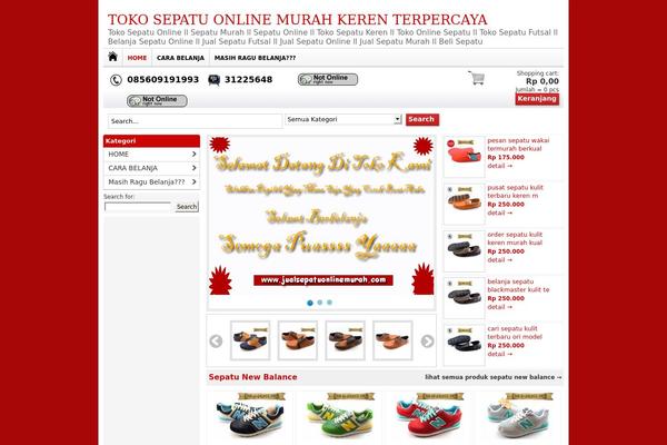 WP-Grosir theme site design template sample