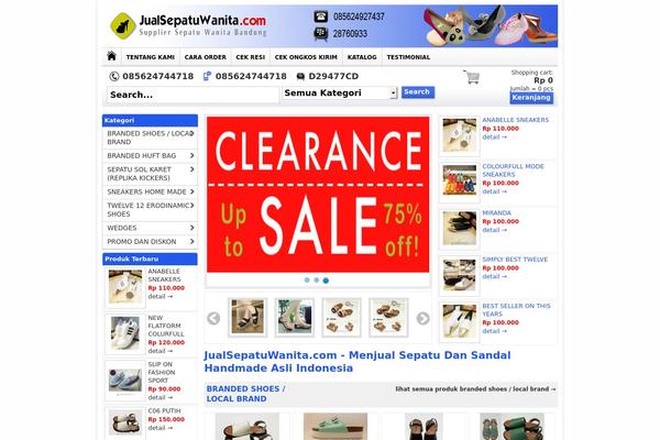 WP-Grosir theme site design template sample