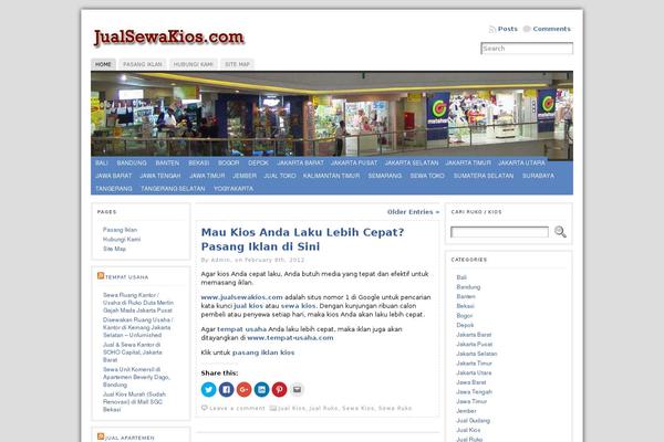 Twentyfourteen Child theme site design template sample