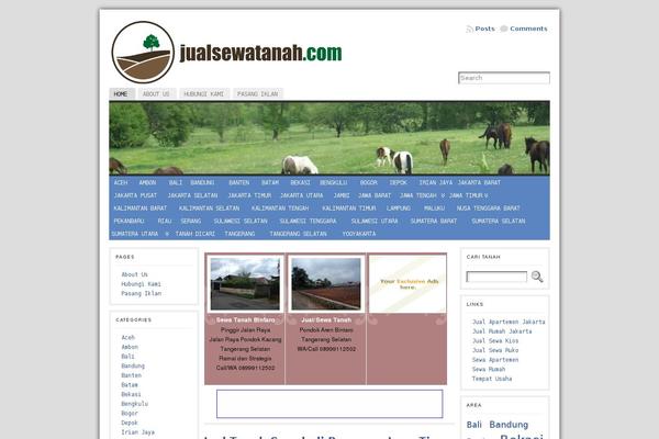 Twentyfourteen Child theme site design template sample