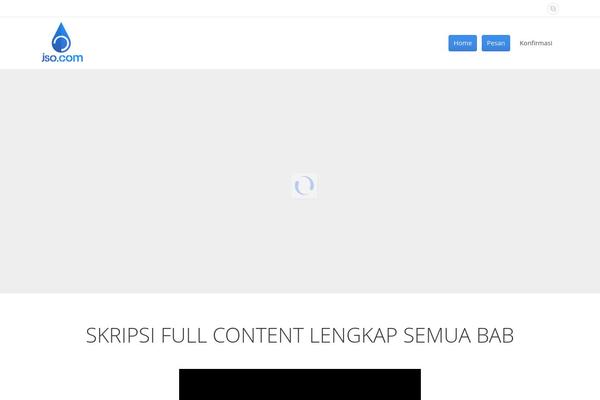 The7 theme site design template sample