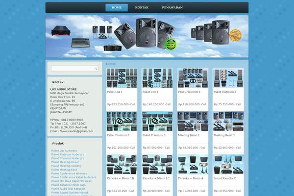 Site using Portfolio Gallery plugin