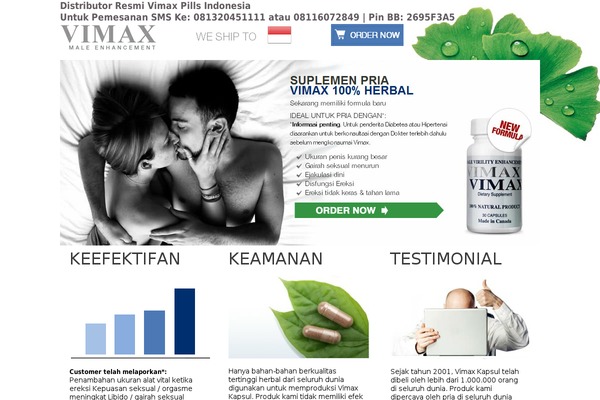 JustLanded theme site design template sample