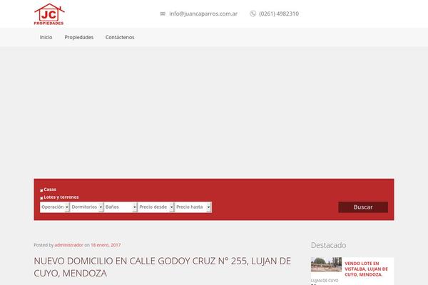 Realia theme site design template sample