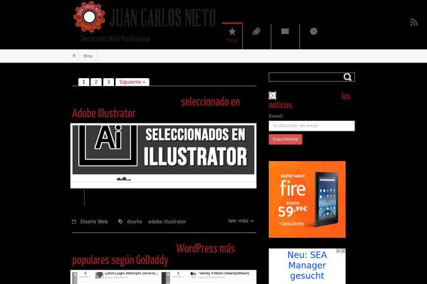 Site using CookiesControl (Spanish legislation) plugin