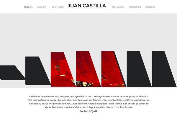 Vega theme site design template sample