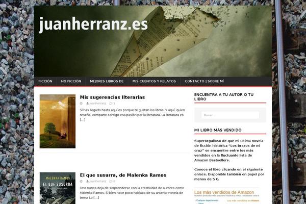 MH Magazine lite theme site design template sample