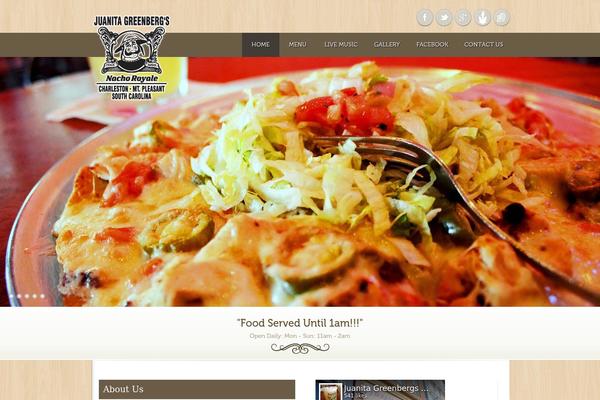 juanitagreenbergs.com site used Fine-food