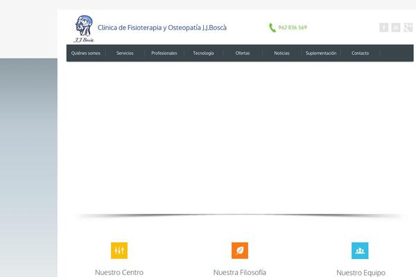 Increase theme site design template sample