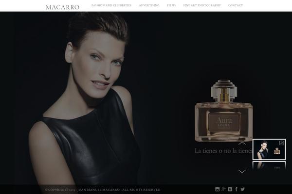 Titan theme site design template sample