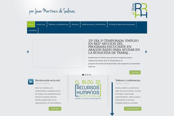Minimal theme site design template sample