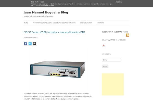 Site using Google Analytics y la ley de Cookies plugin