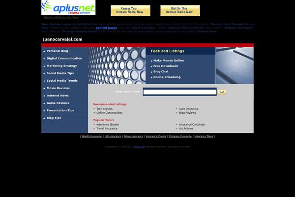 Baskerville theme site design template sample