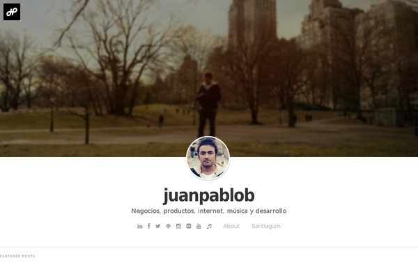 juanpablob.com site used Santiagum