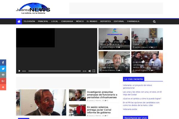 Site using Weather Underground plugin