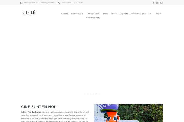 jubile.ro site used Wedding-wp