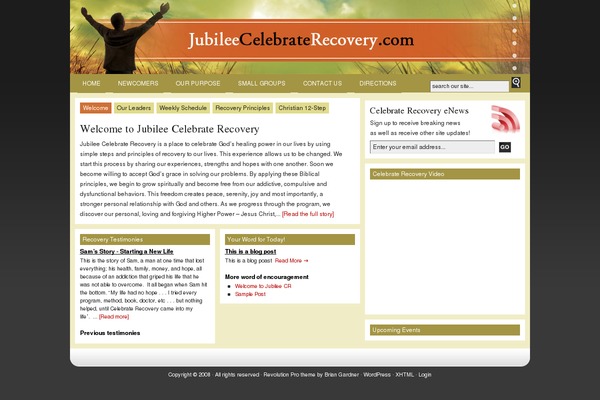 jubileecelebraterecovery.com site used Revolution_pro-10