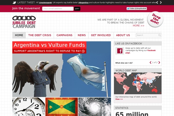 jubileedebtcampaign.org.uk site used Jdc
