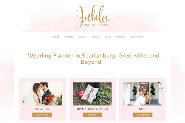 InReview theme site design template sample
