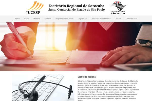 Envision theme site design template sample