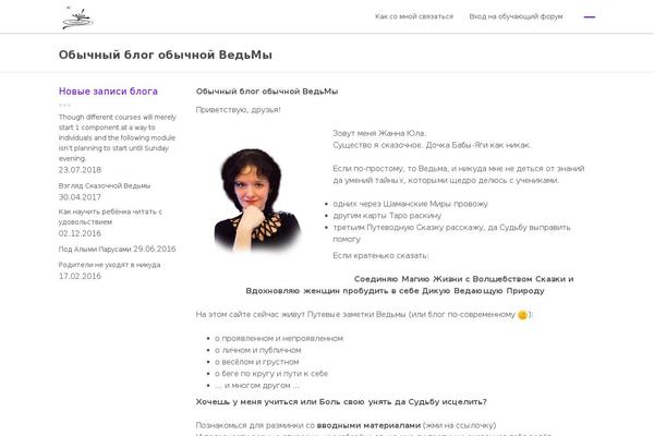 Site using Ax ScrollTo Top plugin