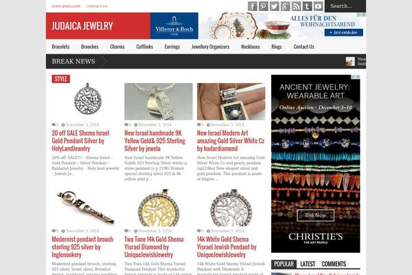 FlatNews – Responsive Magazine WordPress Theme theme site design template sample