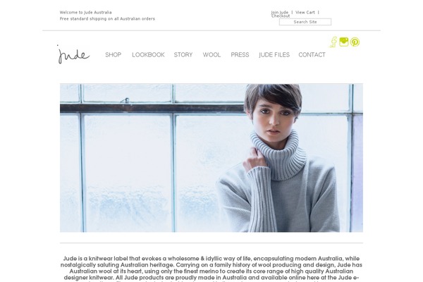 Site using Jamie Social Icons plugin
