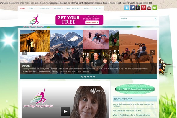 Healthwp theme site design template sample