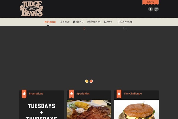 Dine & Drink theme site design template sample
