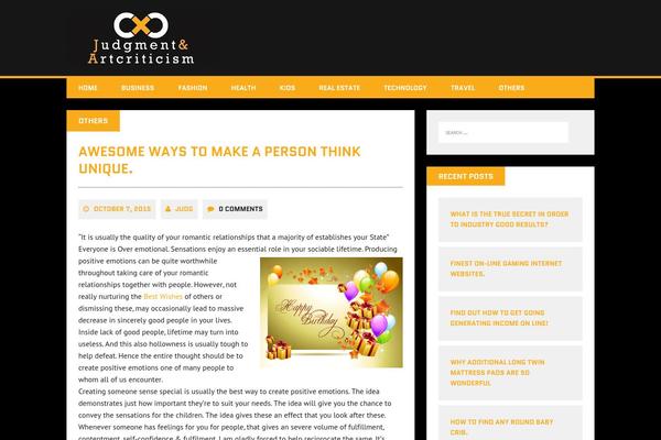 MH Squared lite theme site design template sample