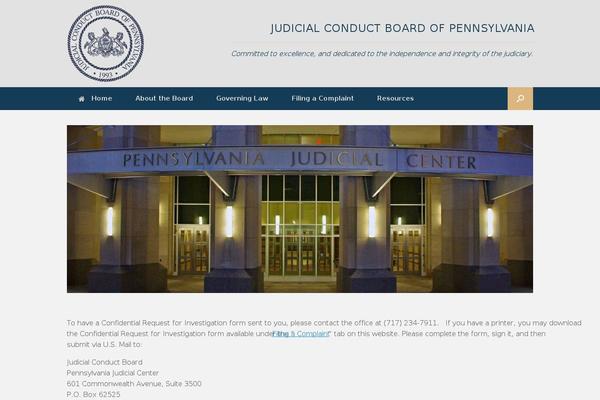 judicialconductboardofpa.org site used Vantage-child