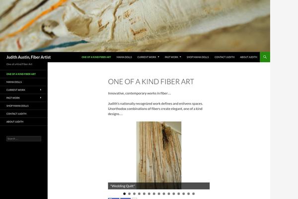 Twenty Fourteen theme site design template sample