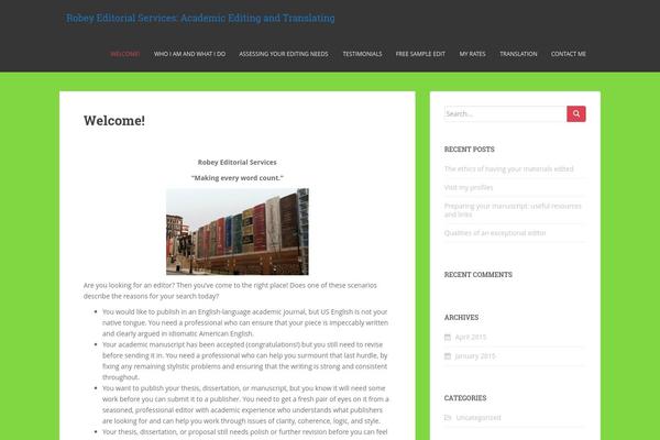 judithrobey.com site used Sparkling