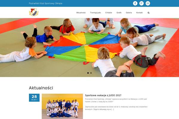 judo-poznan.pl site used Olimpia