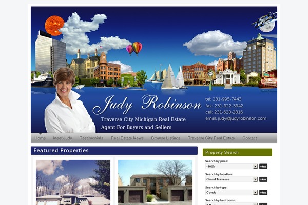 judyrobinson.com site used Agentpress_1.02