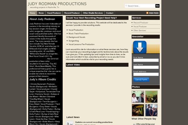 WP Remix theme site design template sample
