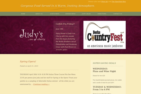 Site using Foodlist plugin