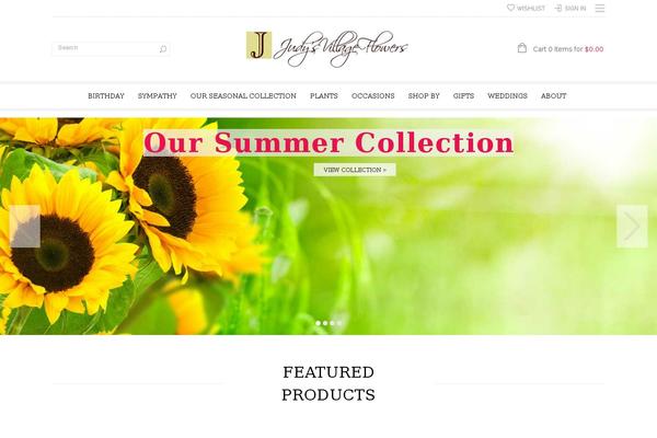 Legenda Child theme site design template sample