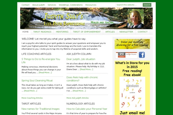 Lifestyle theme site design template sample