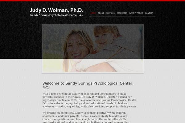 Büro theme site design template sample