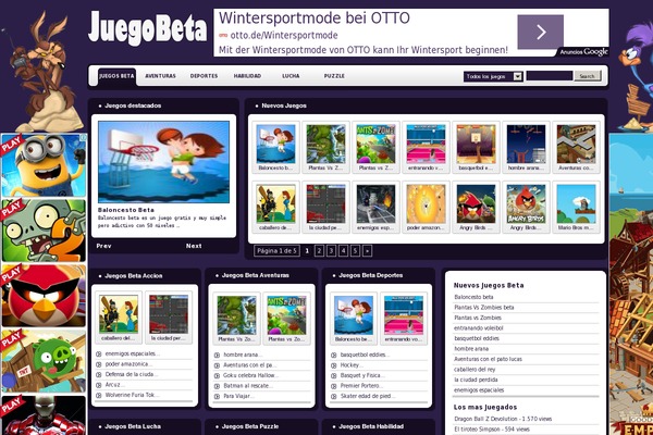 Jb theme site design template sample