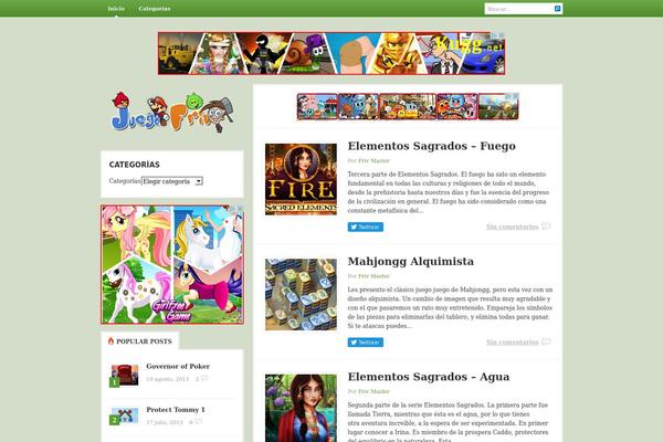 Smartblog theme site design template sample