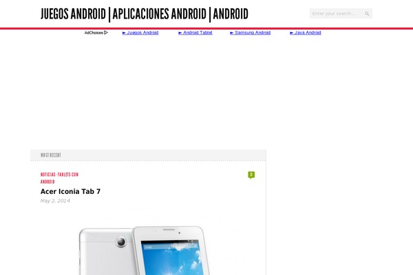 juegosandroid.org site used Newsroom v1.3