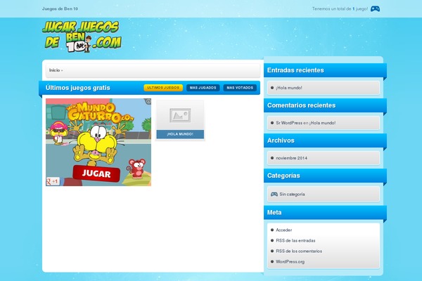 Megaspace theme site design template sample