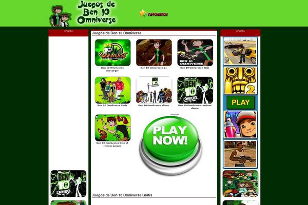Tema-estatico-espanol theme site design template sample