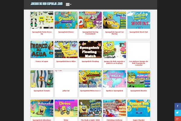 juegosdebobesponja.eu site used Recetaswp-for-flash-games