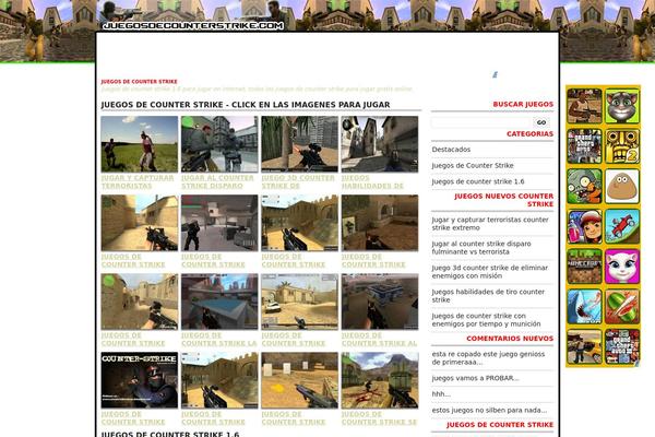 juegosdecounterstrike.com site used Juegos-es