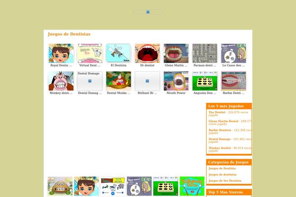 Flash Gamer theme site design template sample