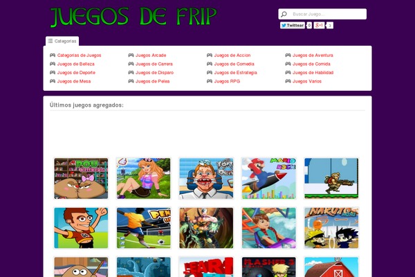 Microgames theme site design template sample