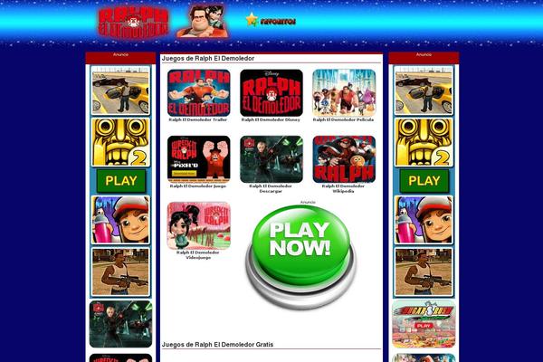 juegosderalpheldemoledor.net site used Tema-estatico-espanol